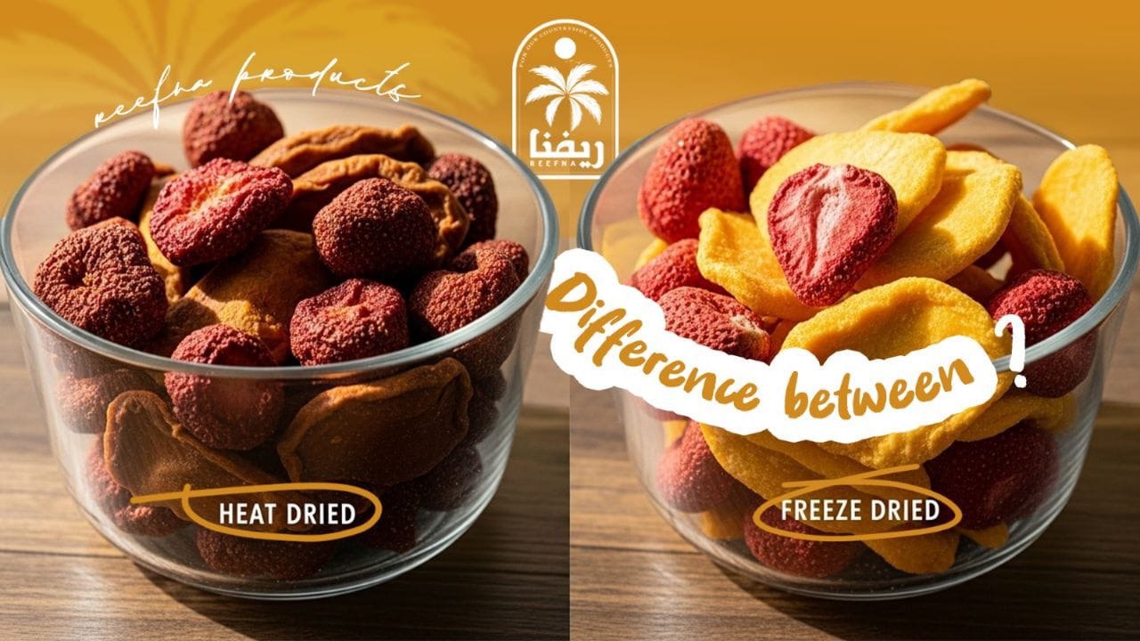 Difference Between Dried Fruit and Freeze Dried Fruit