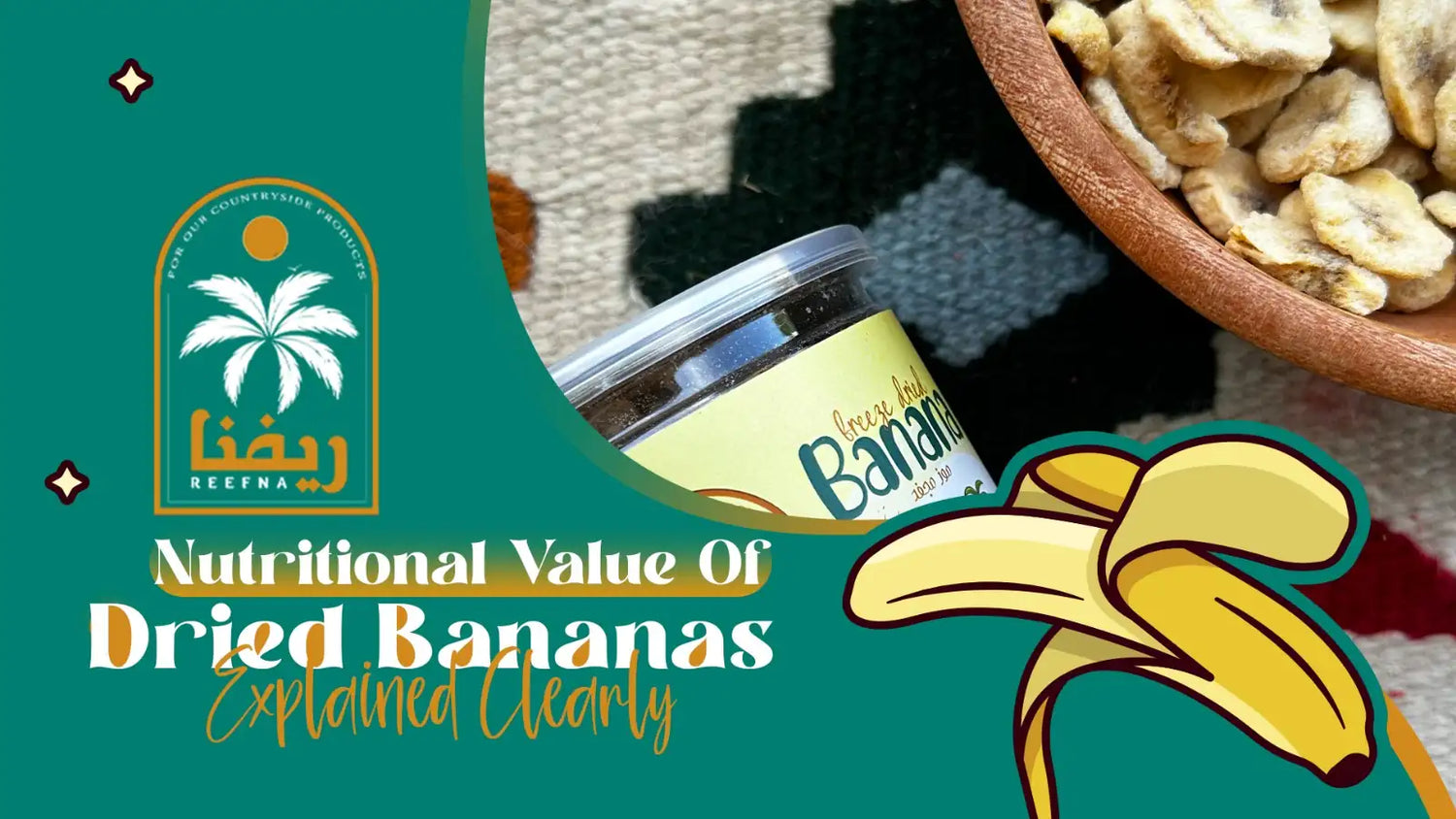 nutritional value of dried bananas