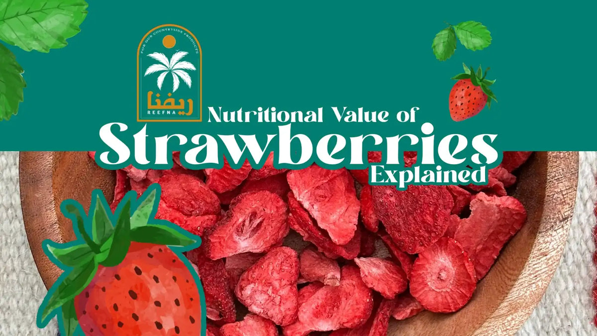 nutritional value of dried strawberries