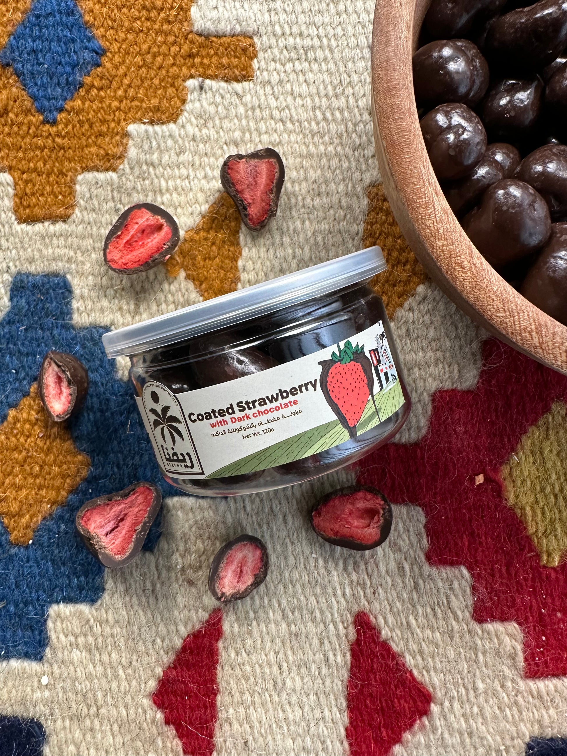 chocolate coated strawberries