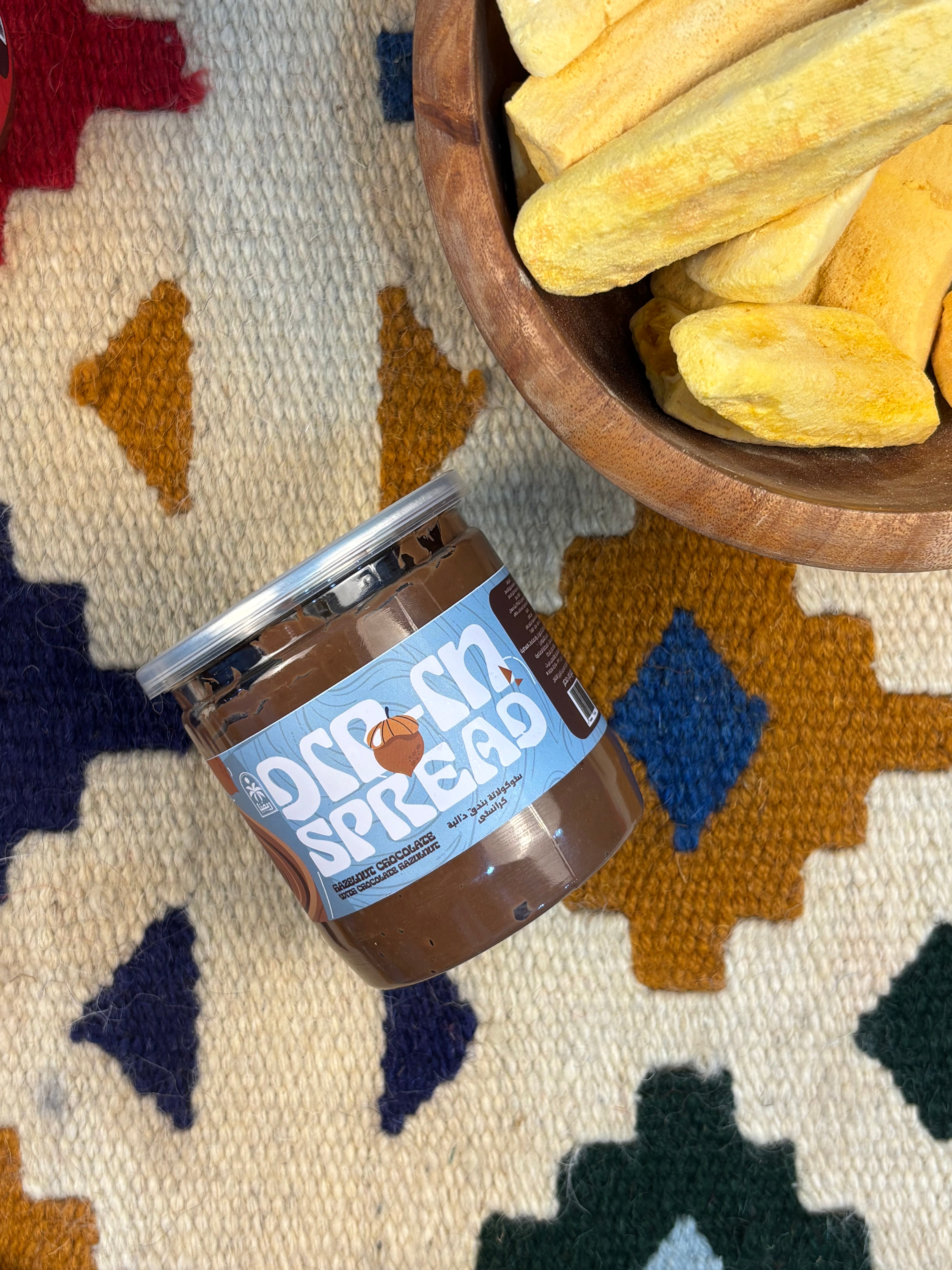 ديب ان سبريد شوكولاتة بالبندق المقرمش