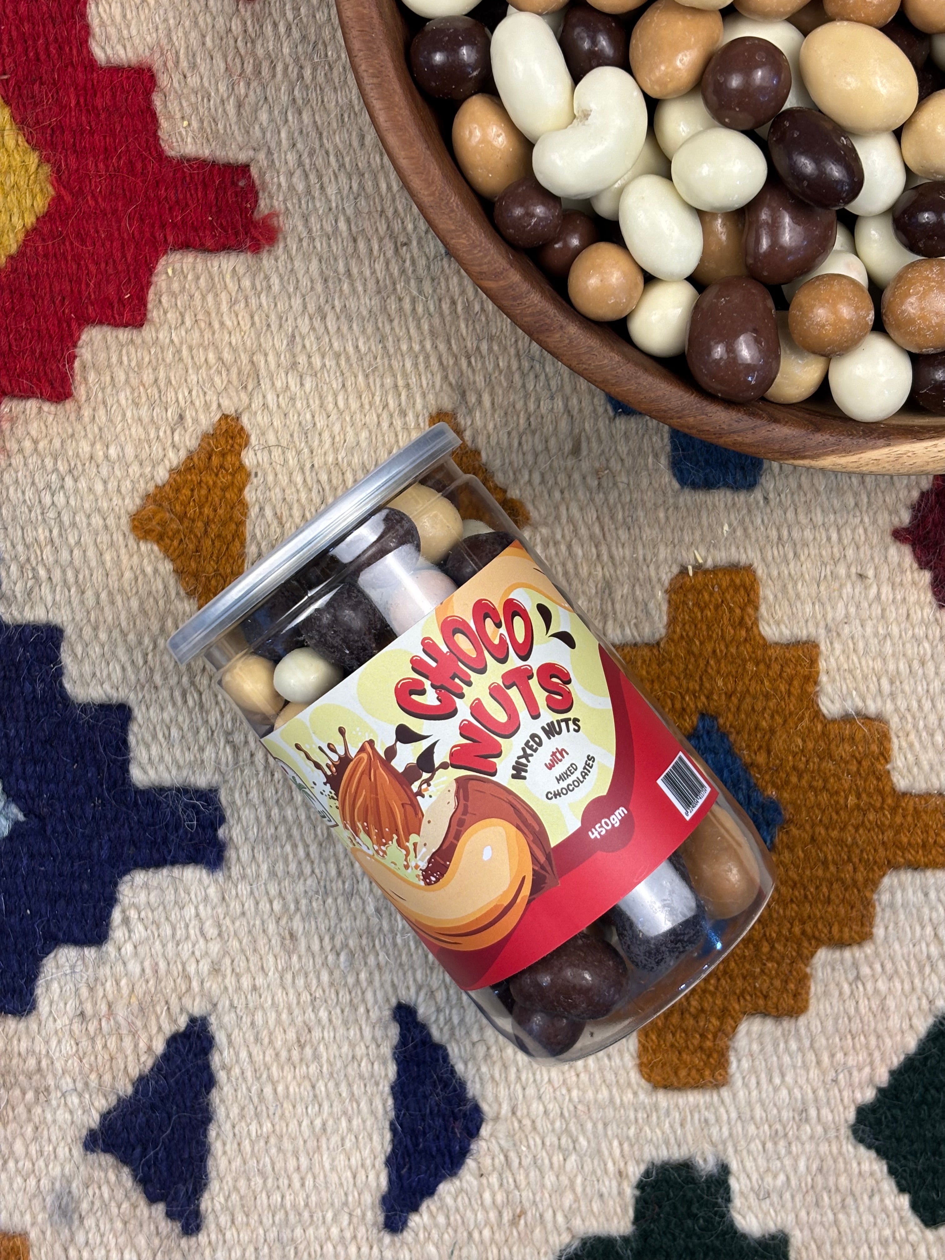 Mixed Nuts Coated with Chocolates Mix