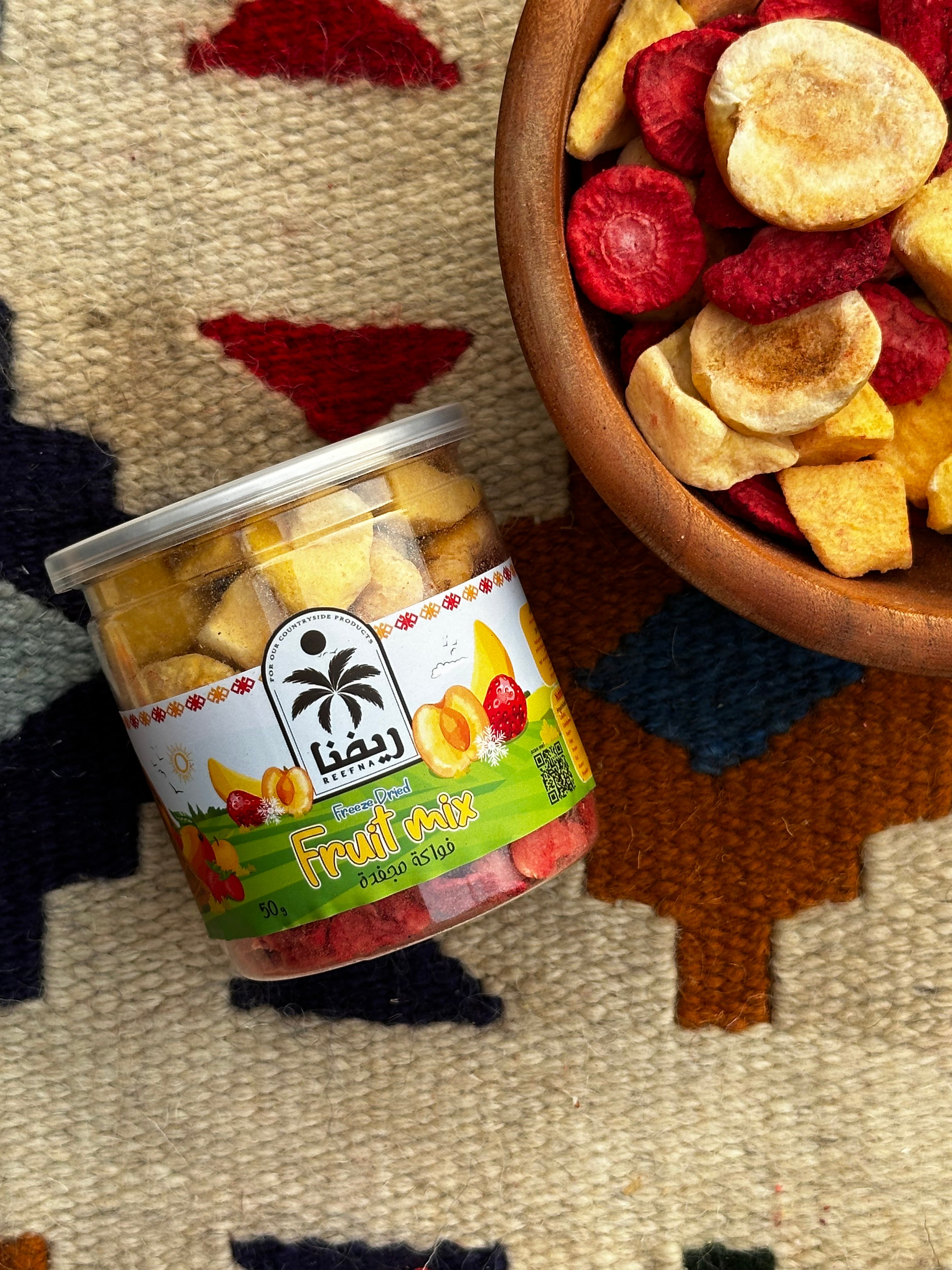 freeze dried fruit mix