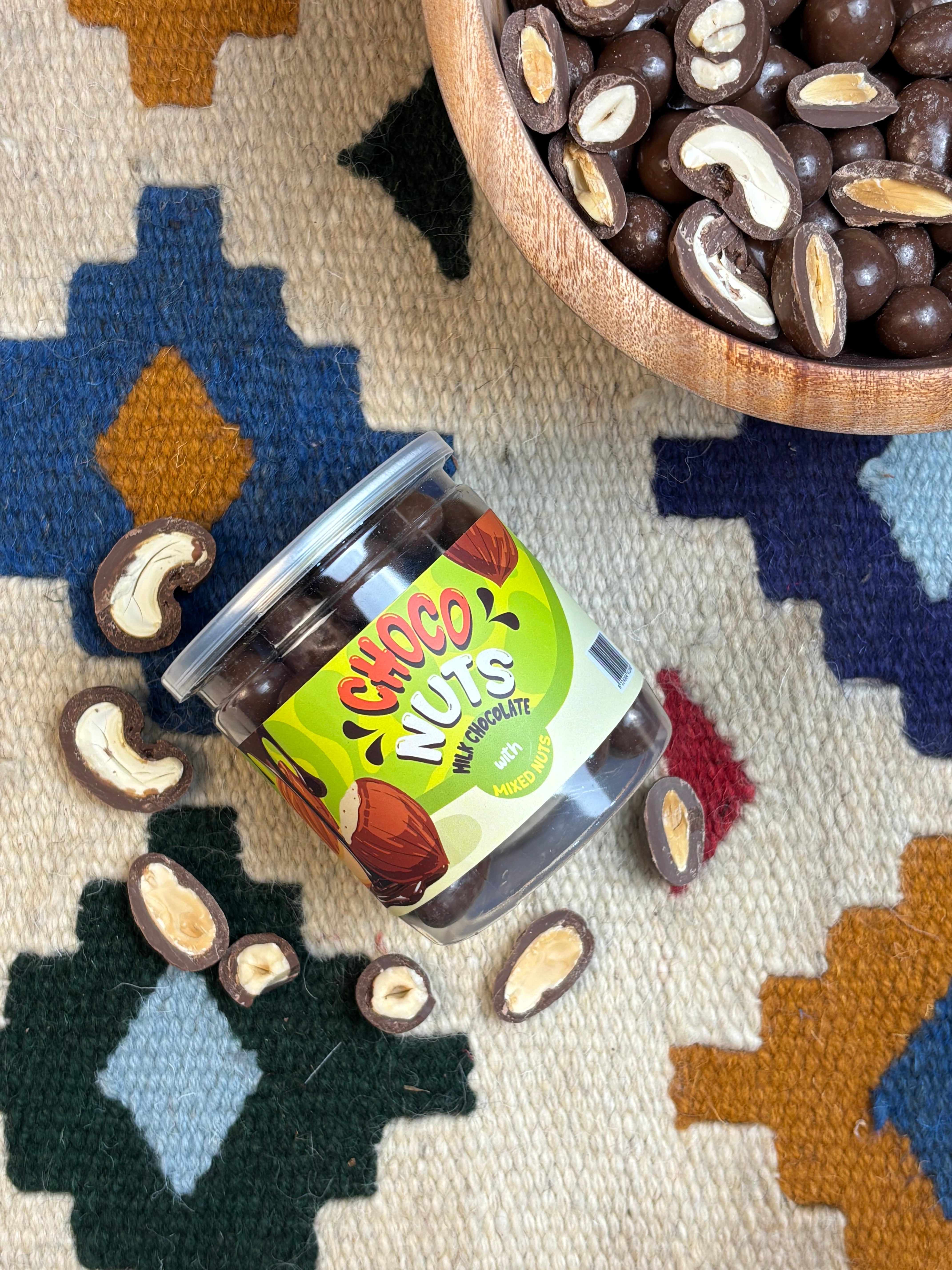 Coated Nuts with Milk Chocolate