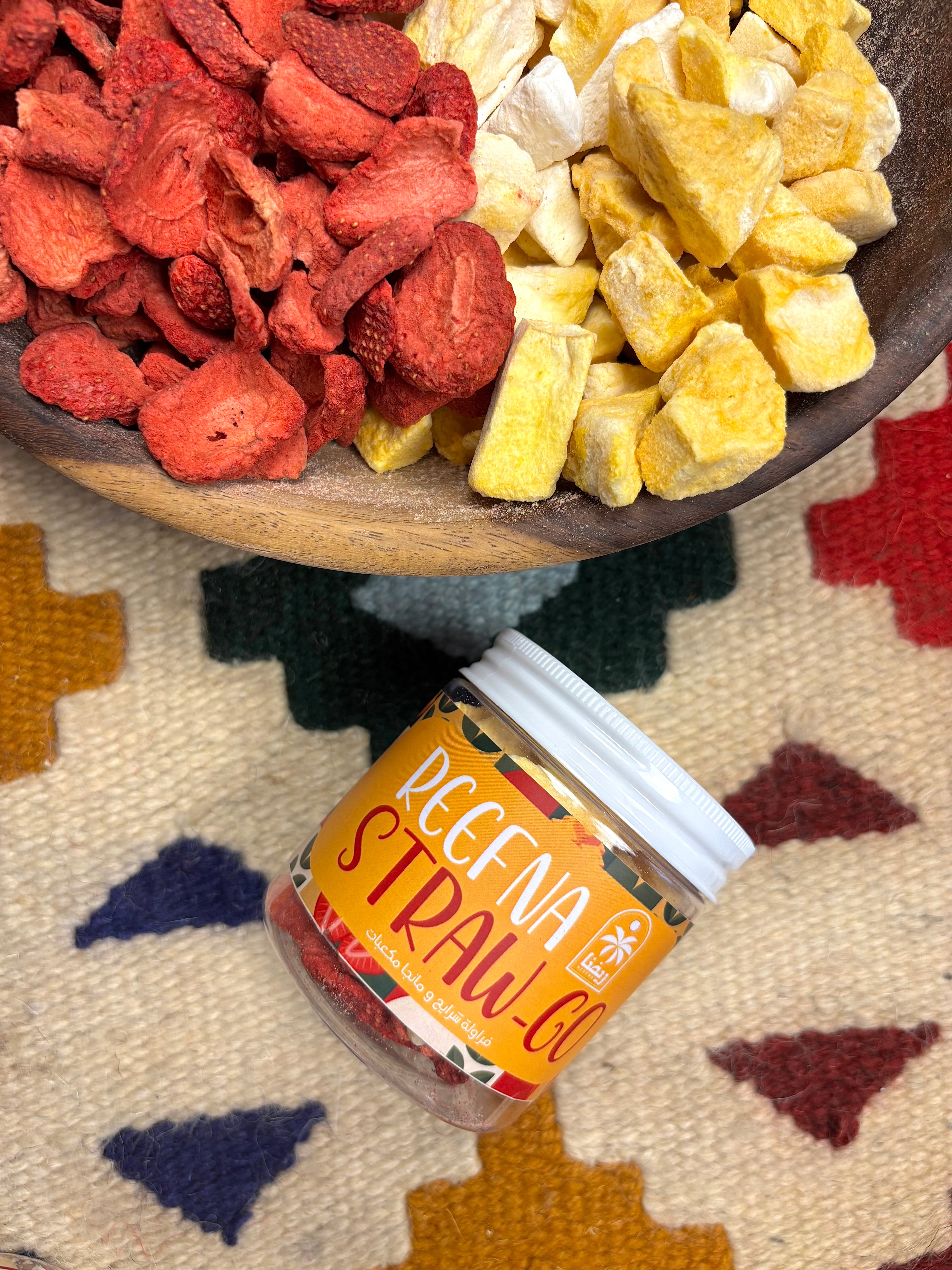 Freeze Dried Straw-Go mix
