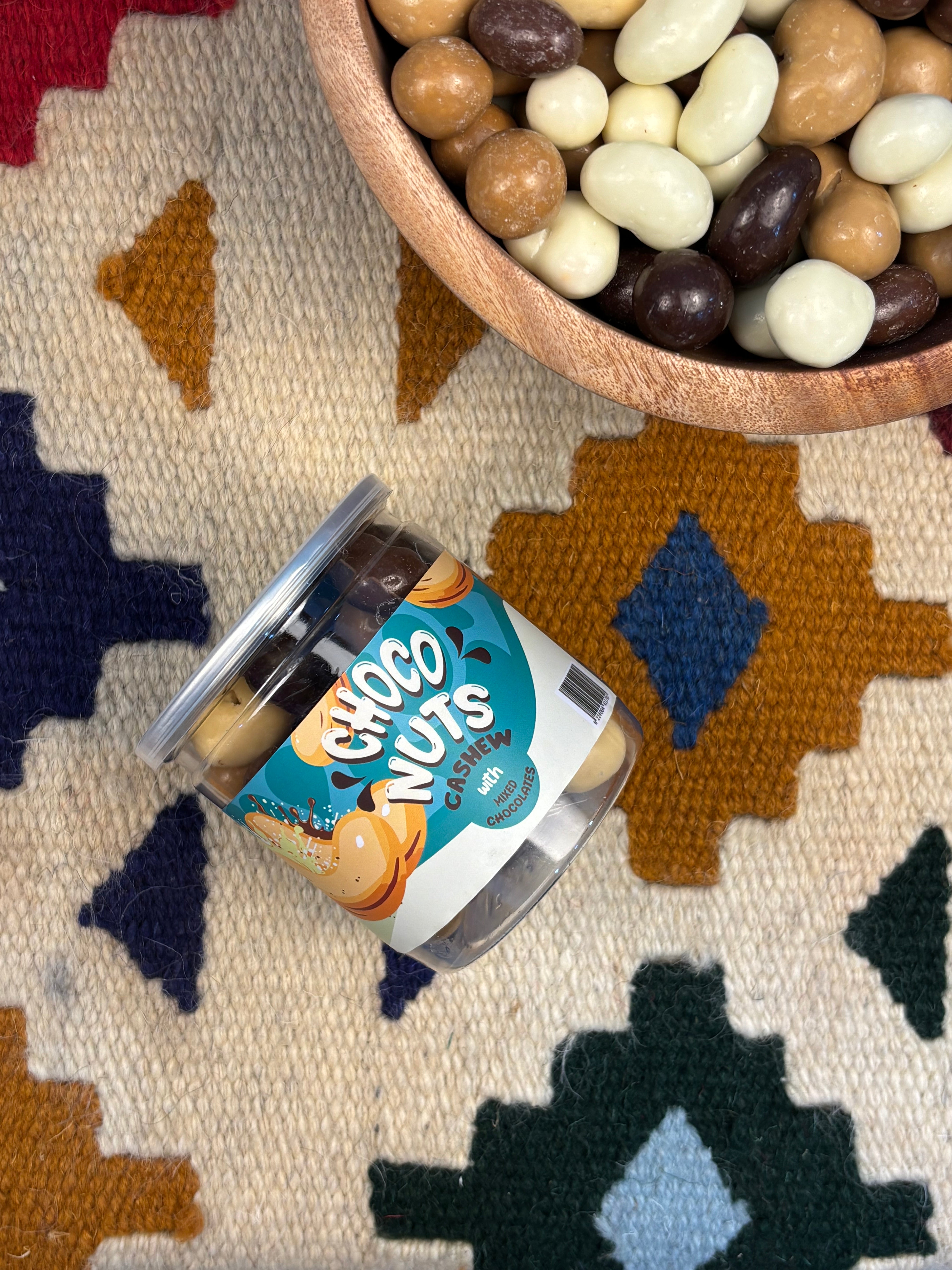 Coated Cashew with Chocolates Mix