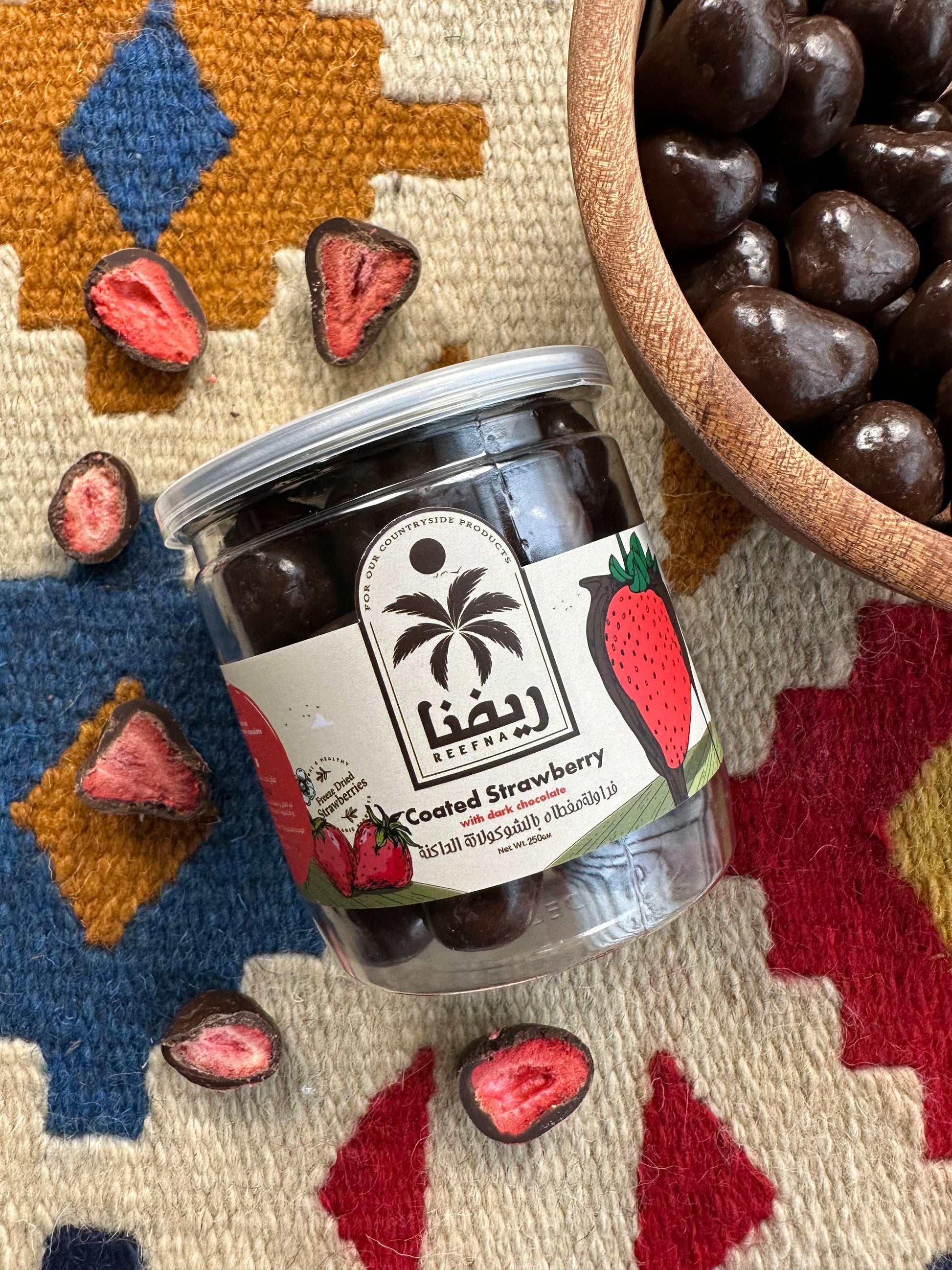 chocolate coated strawberries