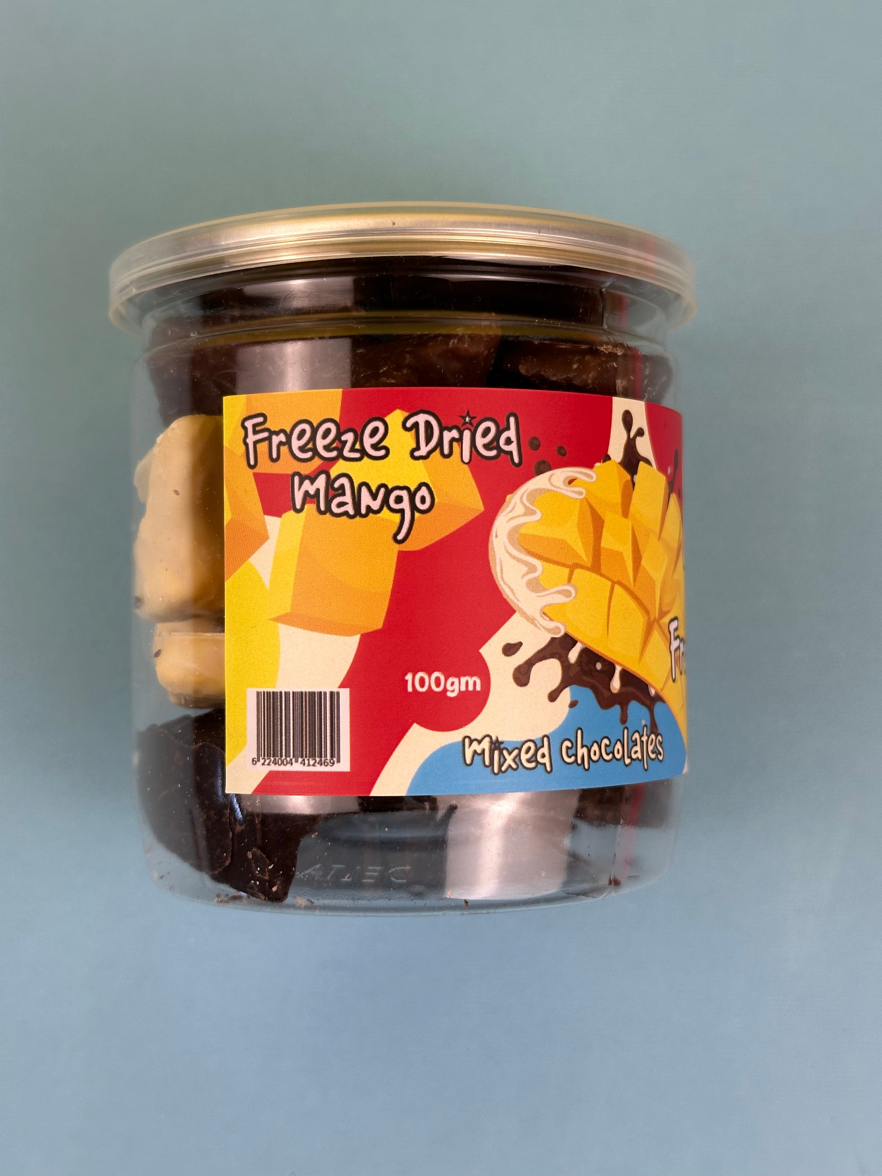 Coated Mango with Chocolates Mix