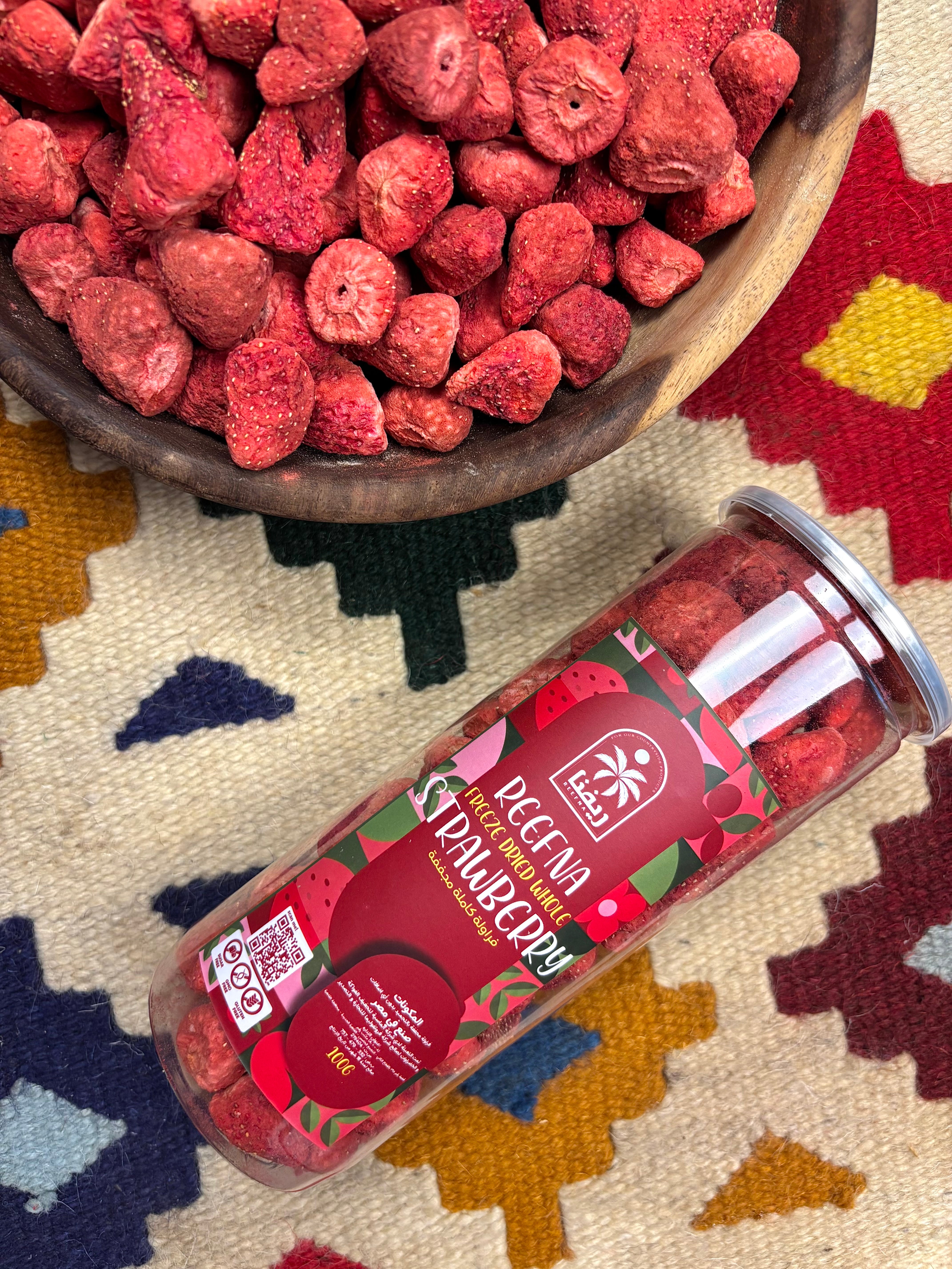 Freeze Dried Whole Strawberry