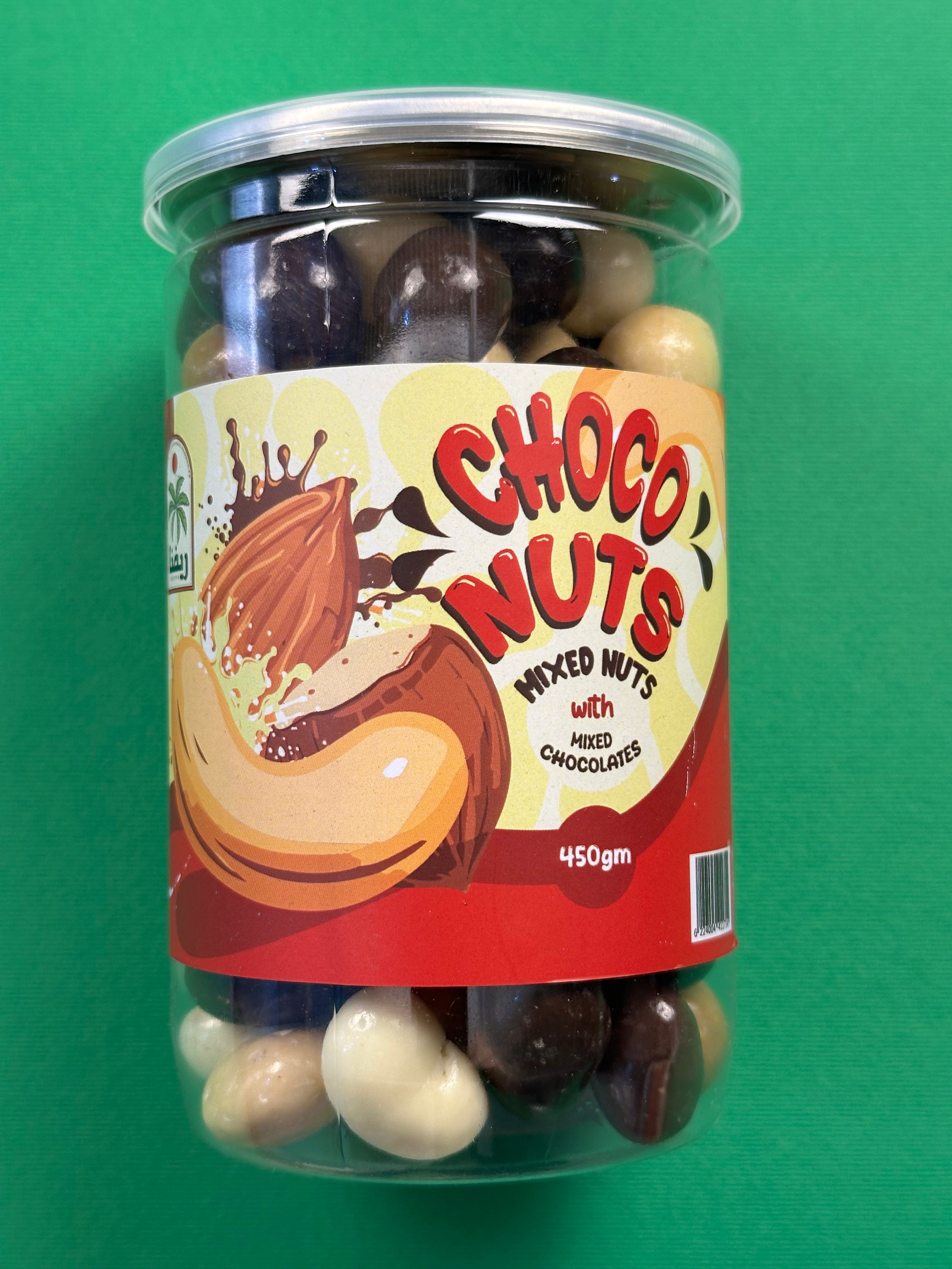 nuts and chocolate