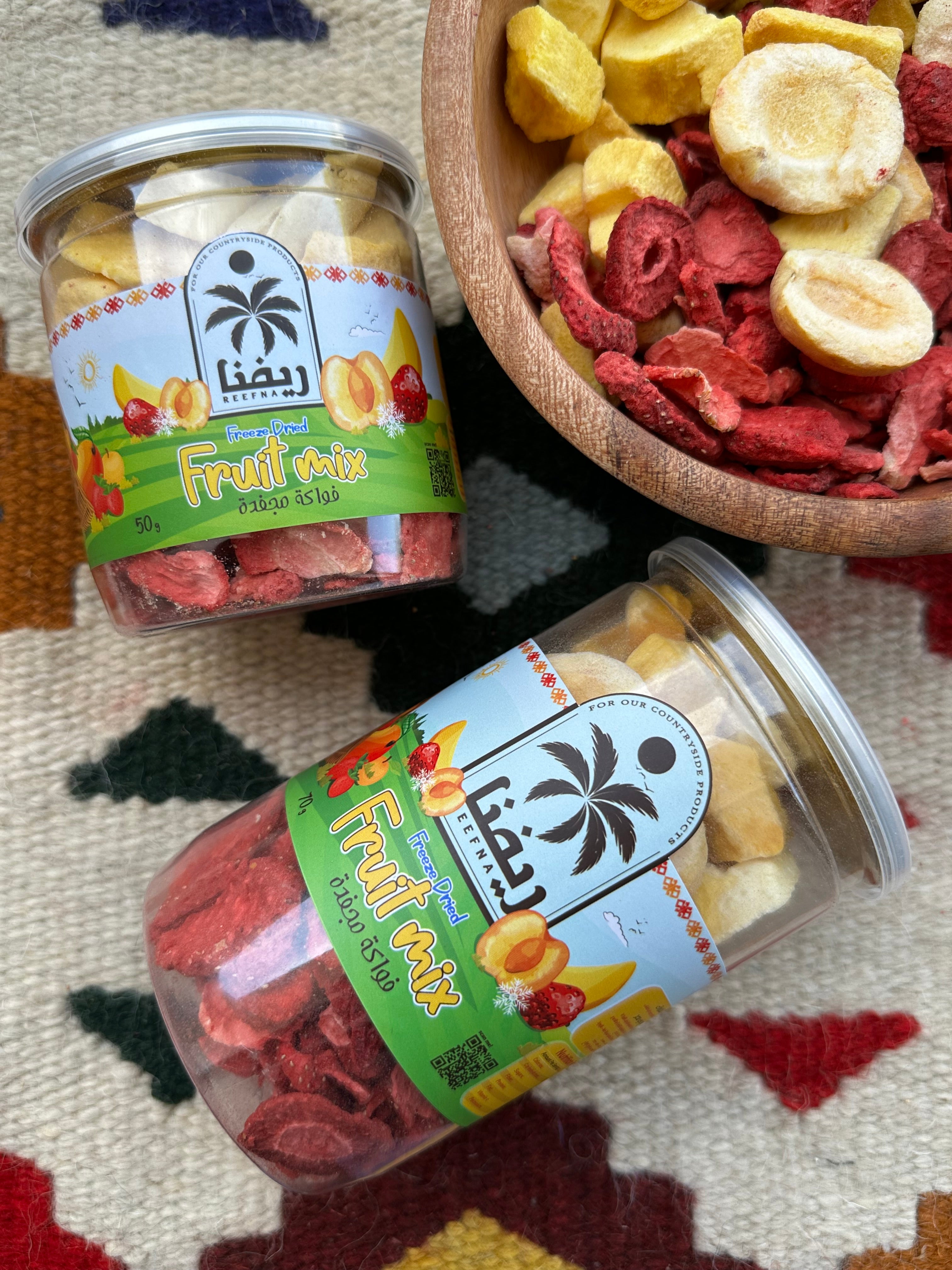 freeze dried fruit mix