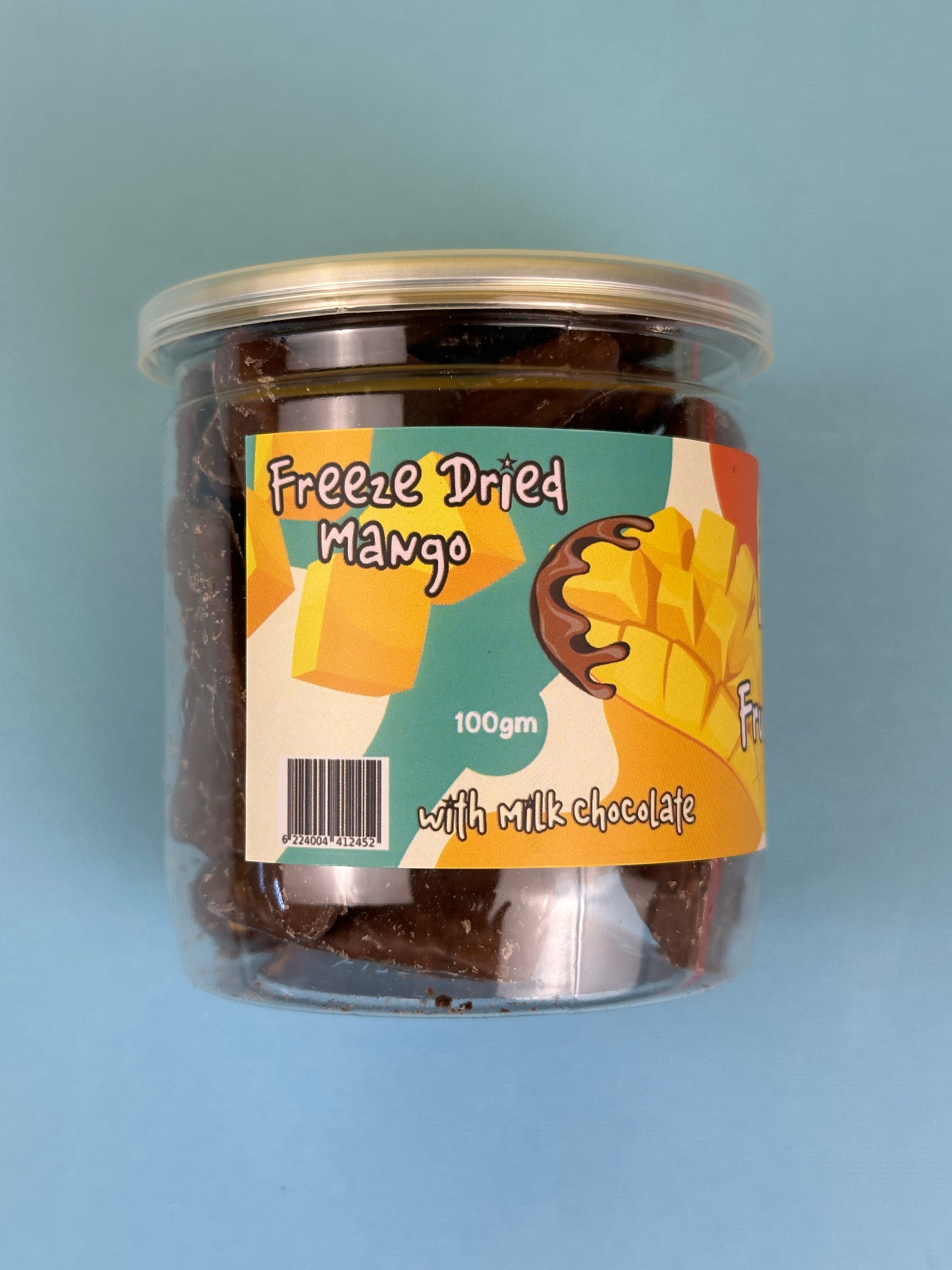 Coated Mango with Milk Chocolate