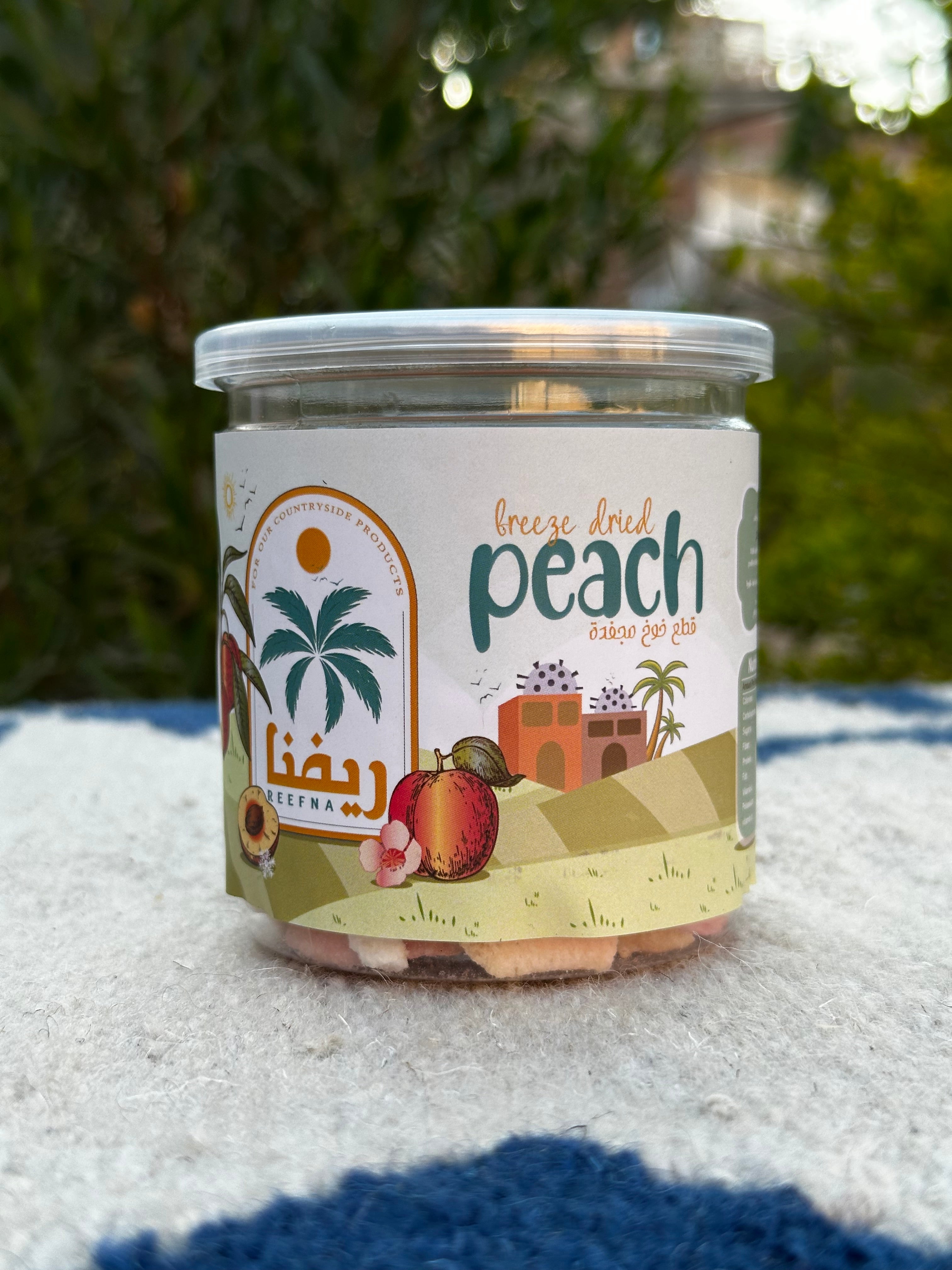 Freeze Dried Peach slices