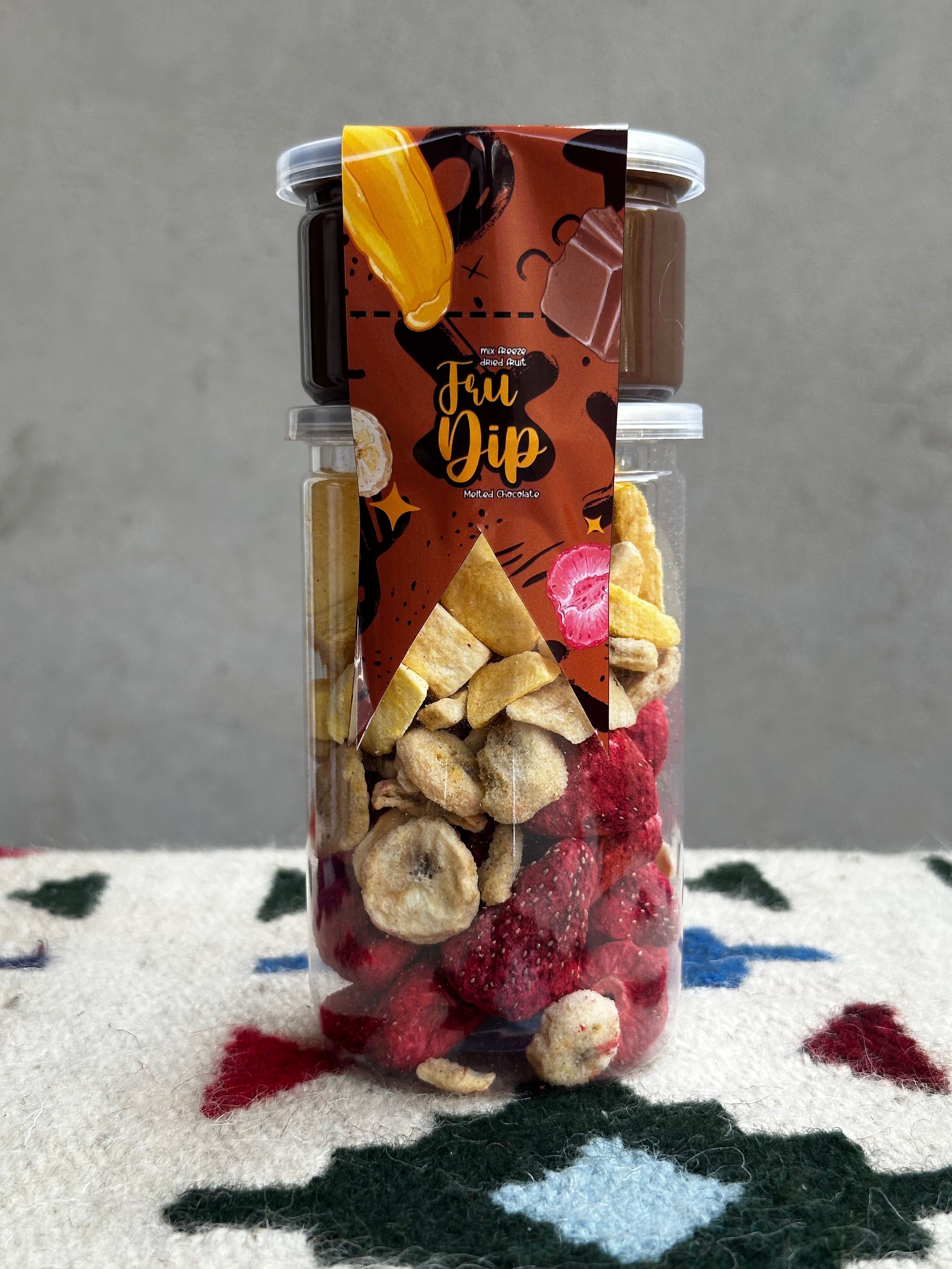 chocolate dipped dried fruit