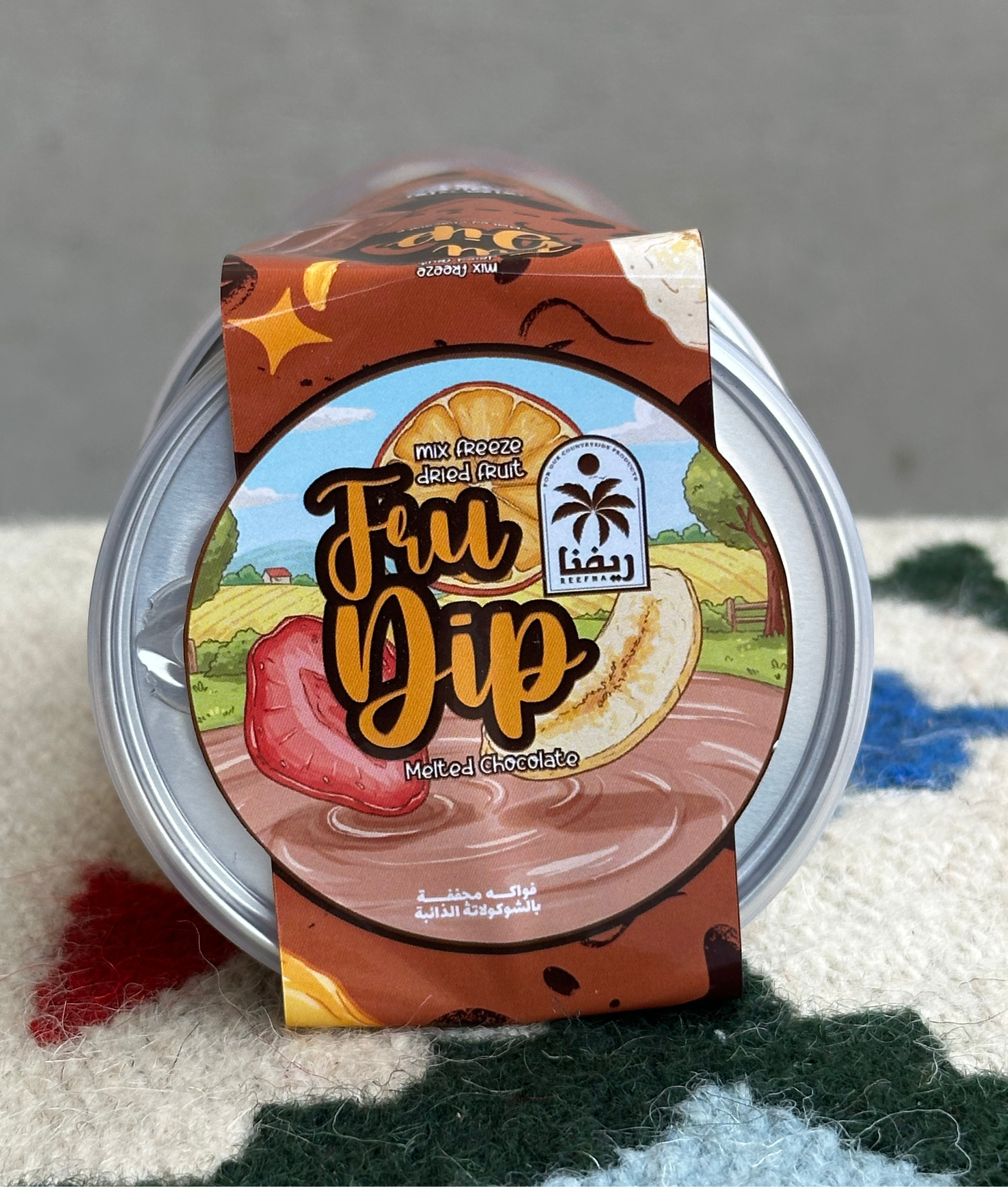 chocolate dipped dried fruit