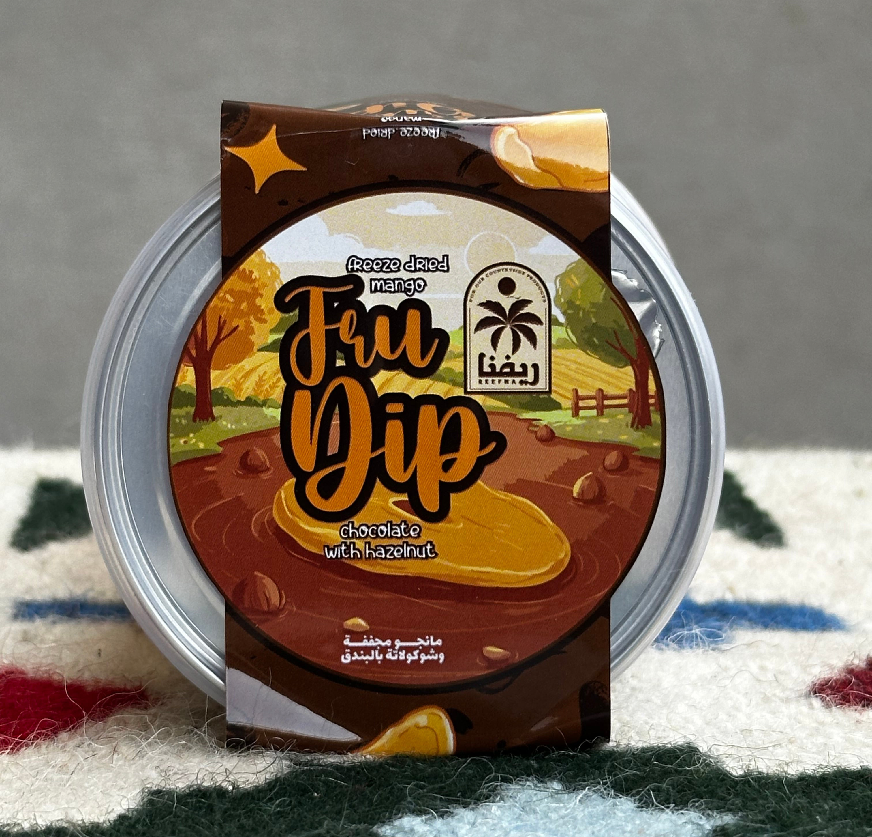 chocolate dipped dried mango