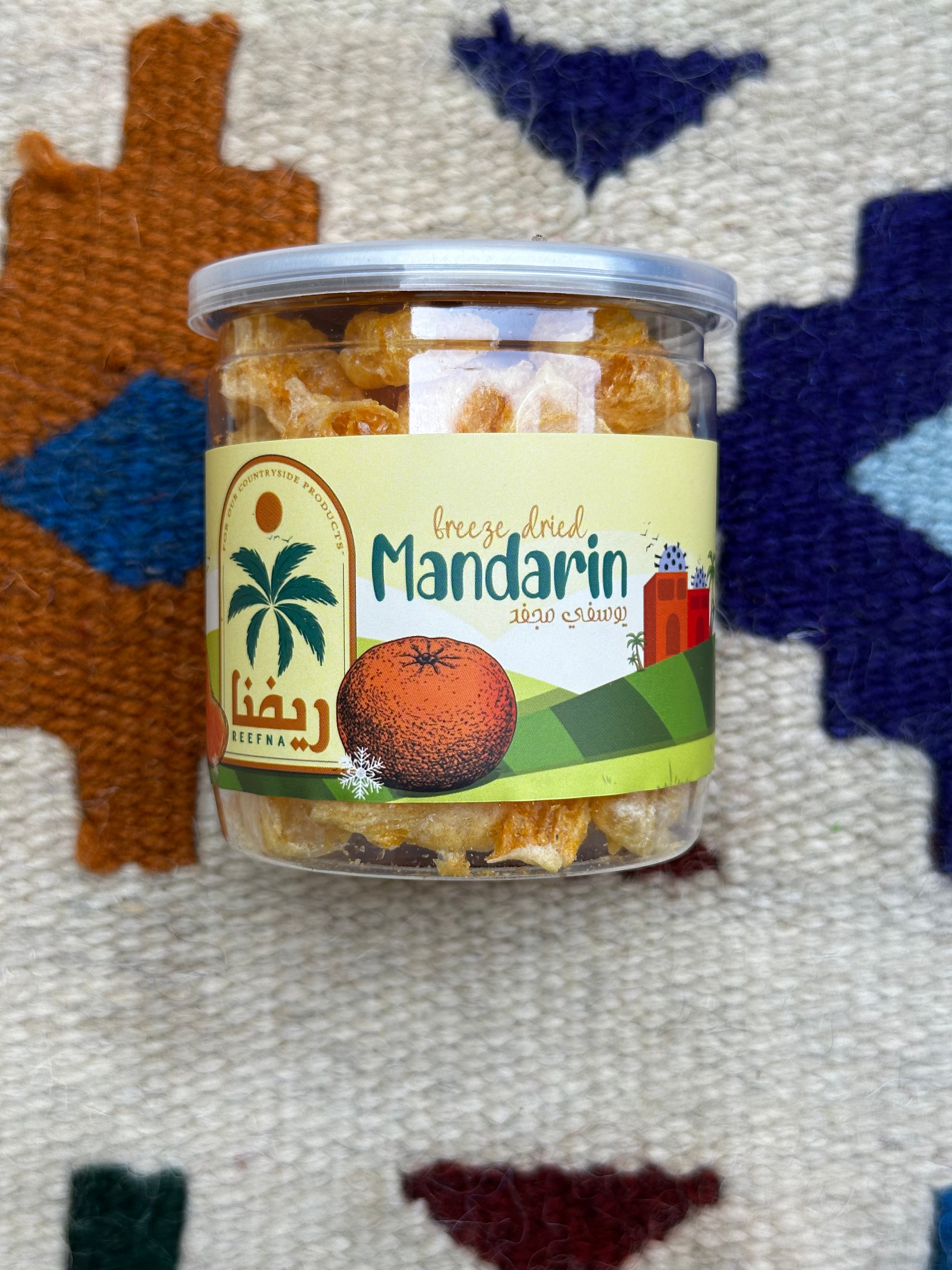 freeze dried mandarin