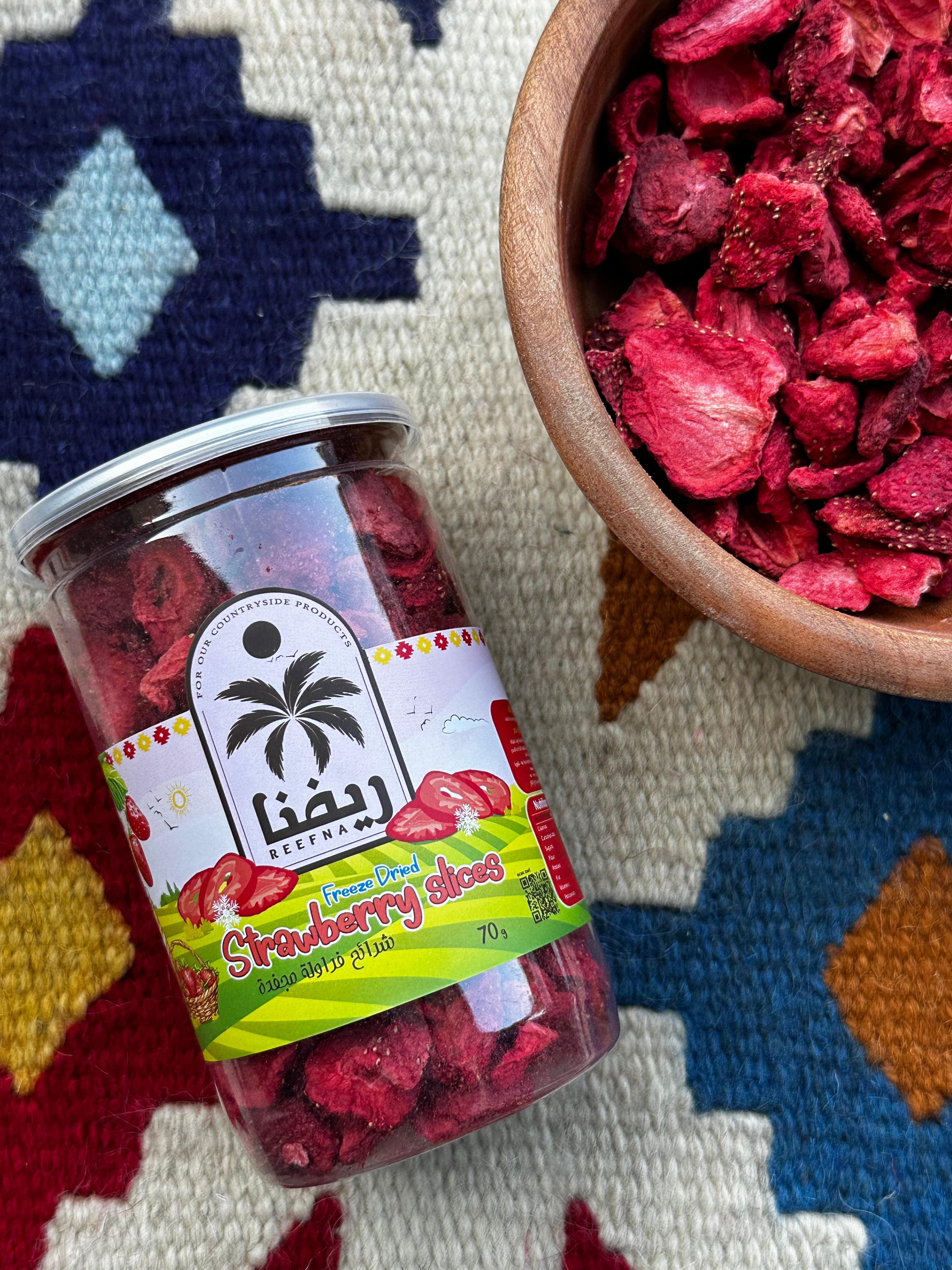 freeze dried strawberries