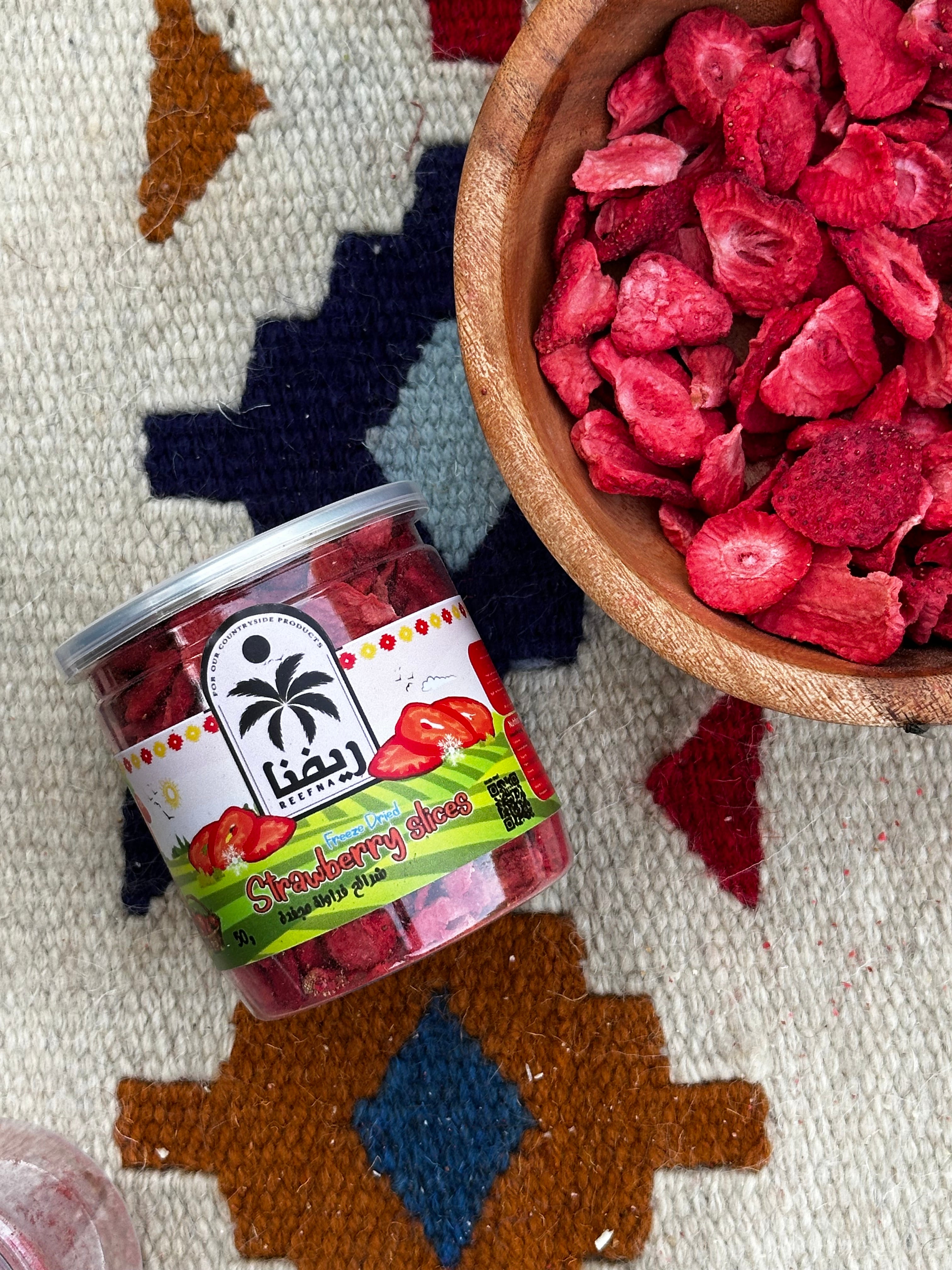 freeze dried strawberries